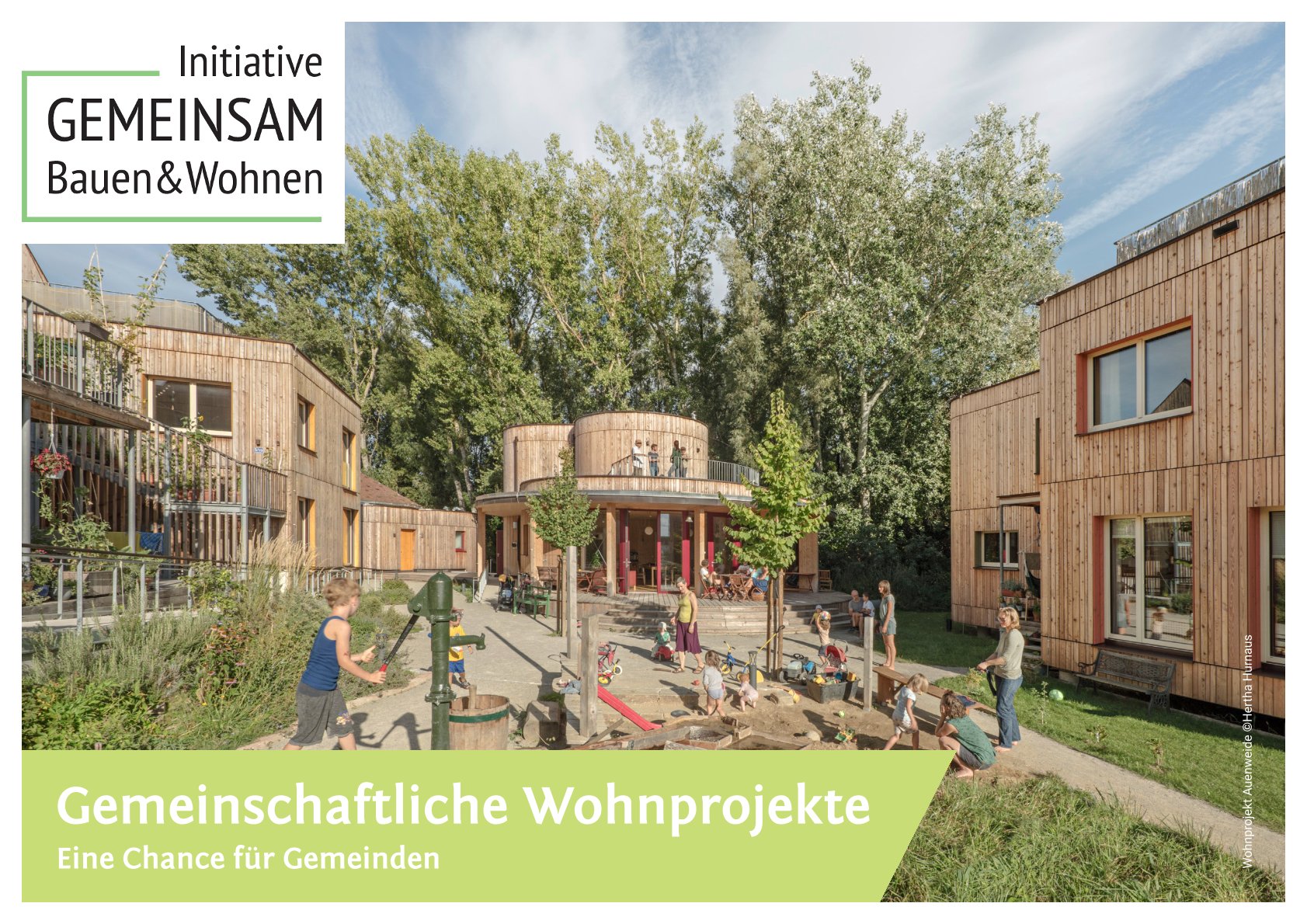 Gemeinschaftliche Wohnprojekte: Eine Chance für Gemeinden.